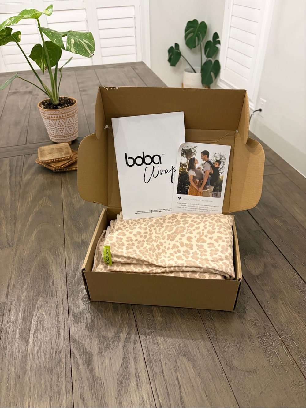 Boba Sand Leopard Wrap